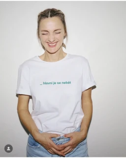 Tričko HLAVNÍ JE SE NEBÁT